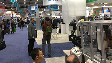 convention floor at APEX Expo 2019